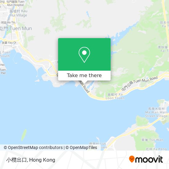 小欖出口 map