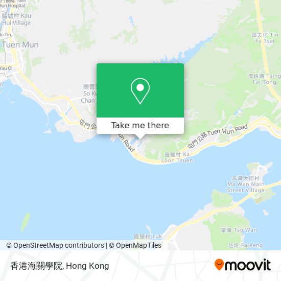 香港海關學院 map