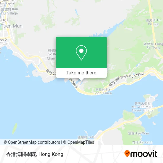 香港海關學院 map