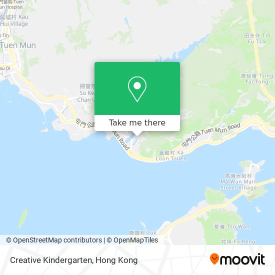 Creative Kindergarten map