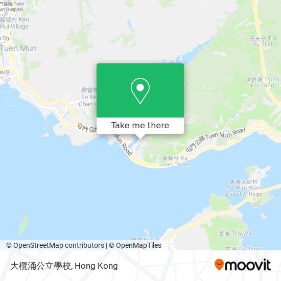 大欖涌公立學校 map