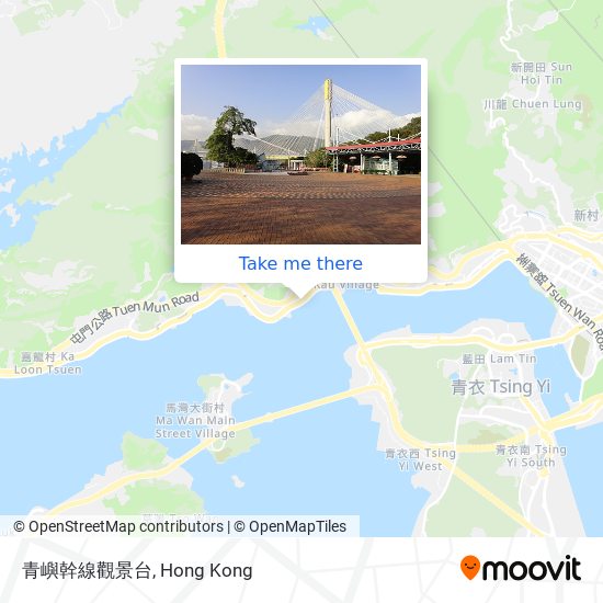青嶼幹線觀景台 map