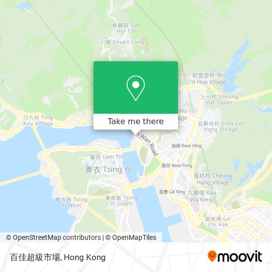 百佳超級市場 map