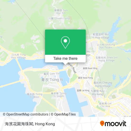 海濱花園海珠閣地圖