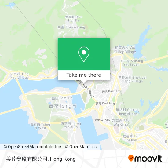 美達藥廠有限公司地圖