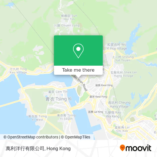 萬利洋行有限公司 map