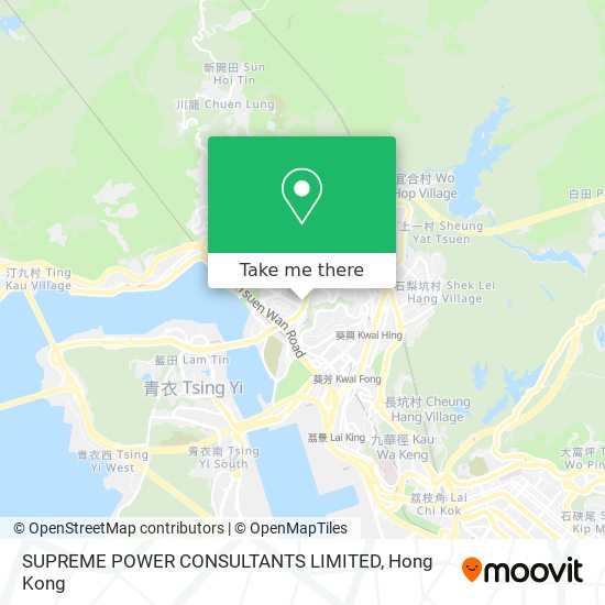 SUPREME POWER CONSULTANTS LIMITED map