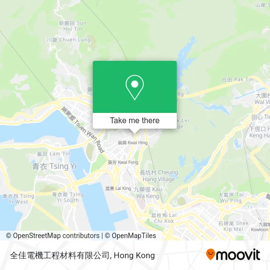 全佳電機工程材料有限公司 map
