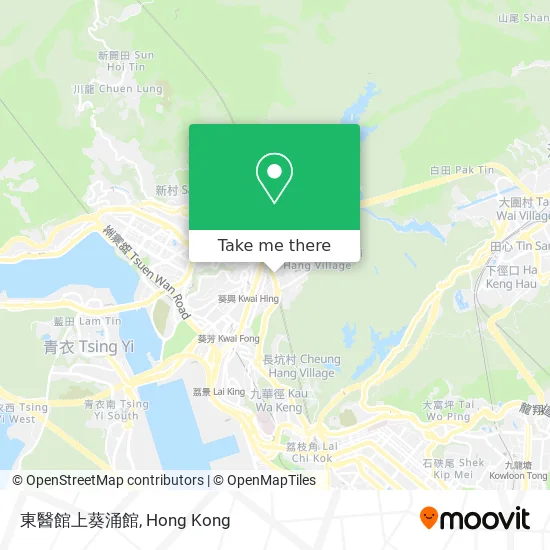 東醫館上葵涌館地圖