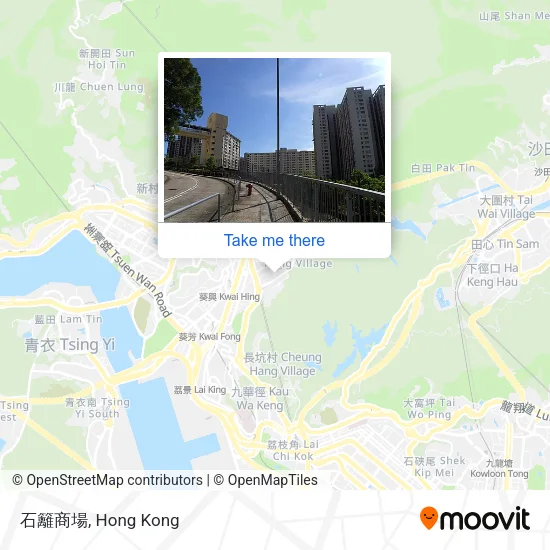 石籬商場地圖