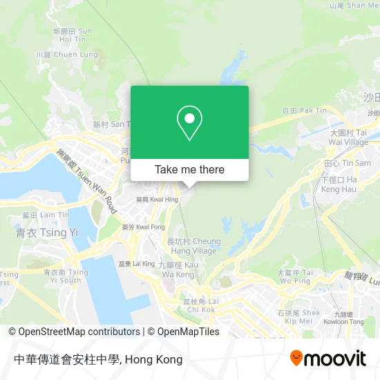 中華傳道會安柱中學 map