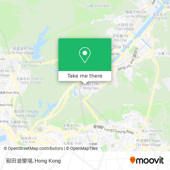 顯田遊樂場地圖
