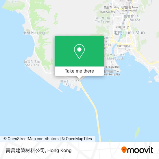 壽昌建築材料公司地圖