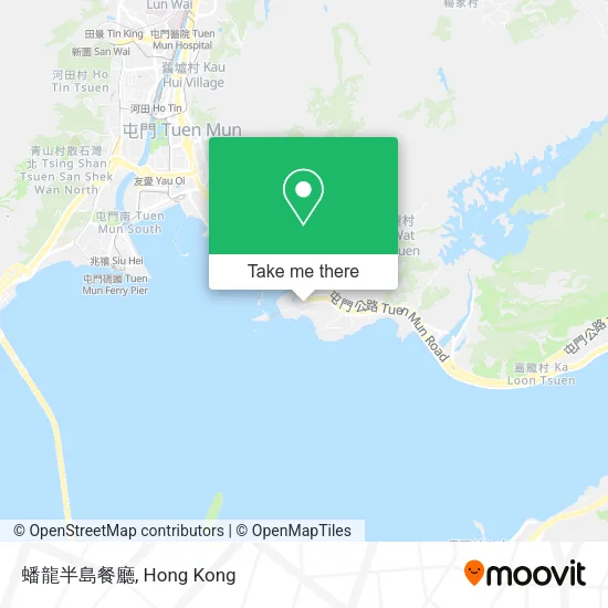 蟠龍半島餐廳 map