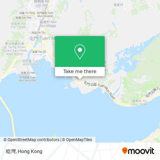 稔灣 map