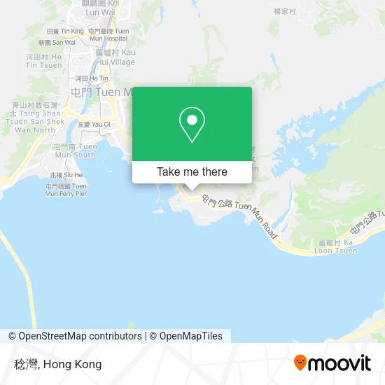 稔灣 map