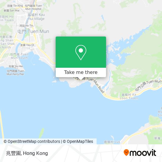 兆豐園地圖
