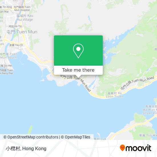小欖村地圖