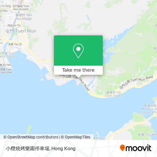 小欖燒烤樂園停車場地圖