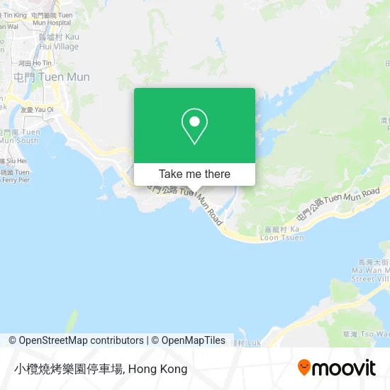 小欖燒烤樂園停車場地圖
