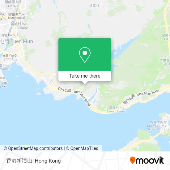 香港祈禱山 map
