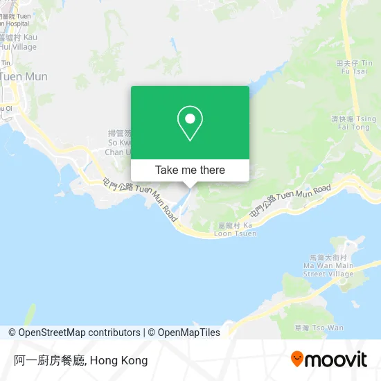 阿一廚房餐廳地圖