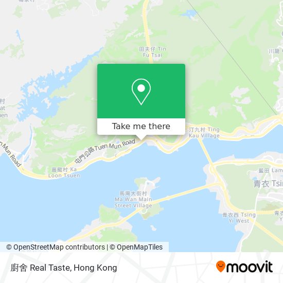 廚舍 Real Taste map