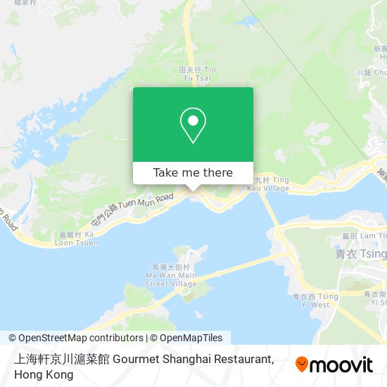 上海軒京川滬菜館 Gourmet Shanghai Restaurant地圖