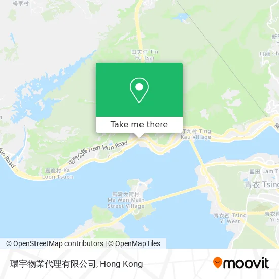 環宇物業代理有限公司 map