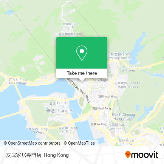 友成家居專門店地圖