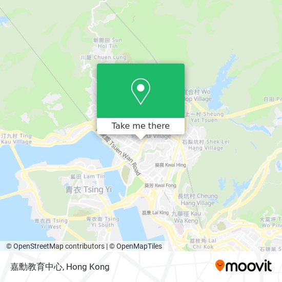 嘉勳教育中心 map