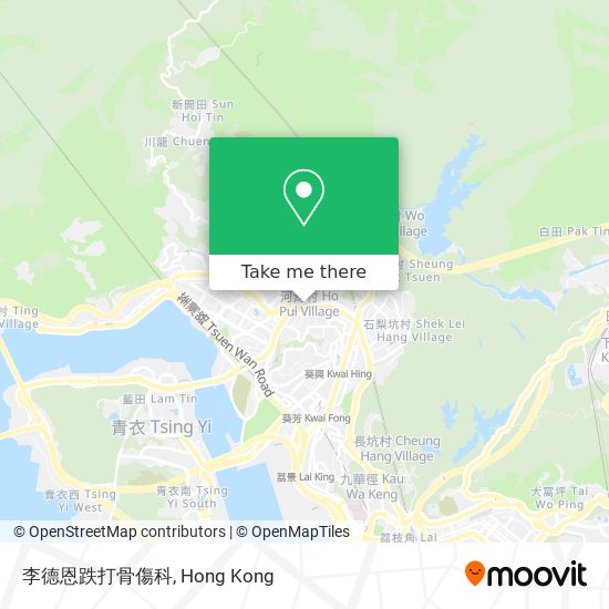 李德恩跌打骨傷科 map