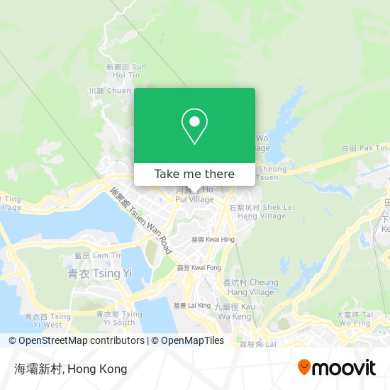 海壩新村 map