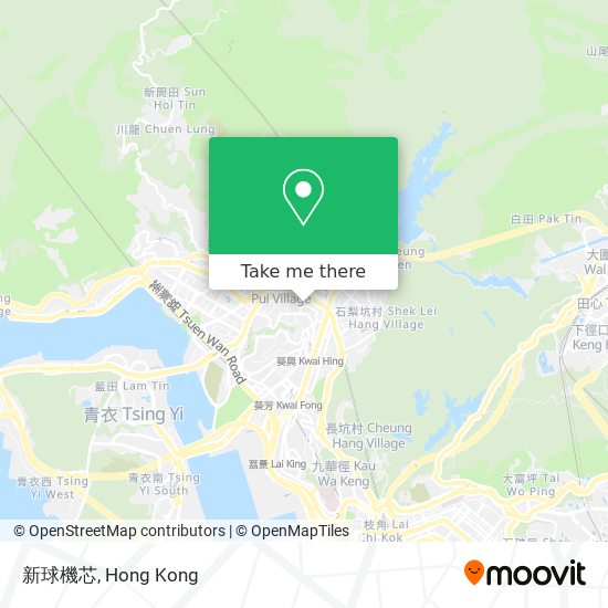 新球機芯地圖