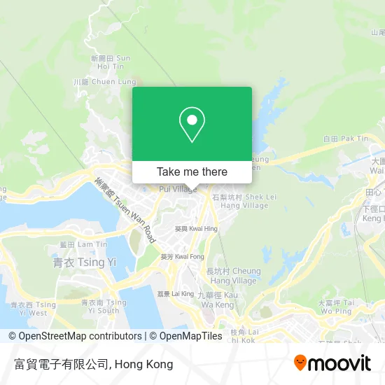 富貿電子有限公司 map