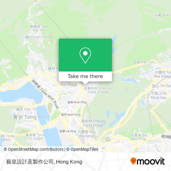 藝皇設計及製作公司 map