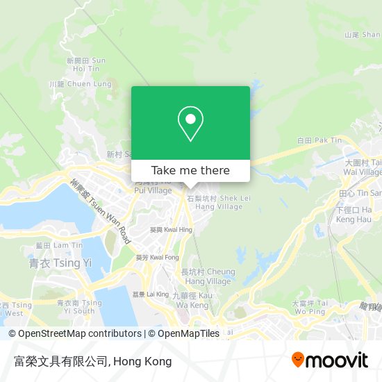 富榮文具有限公司地圖