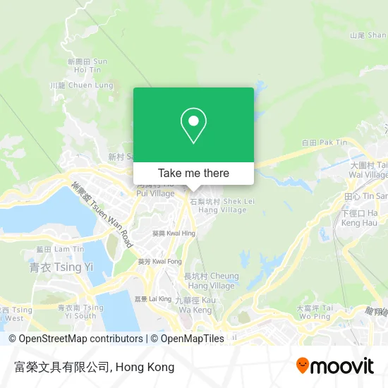 富榮文具有限公司 map