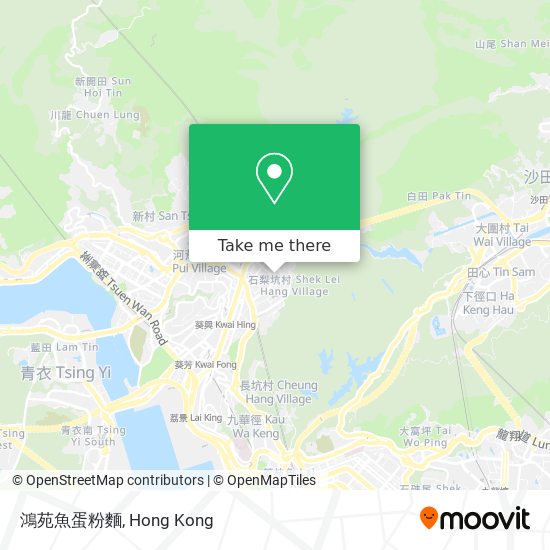 鴻苑魚蛋粉麵 map