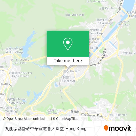 九龍塘基督教中華宣道會大圍堂 map