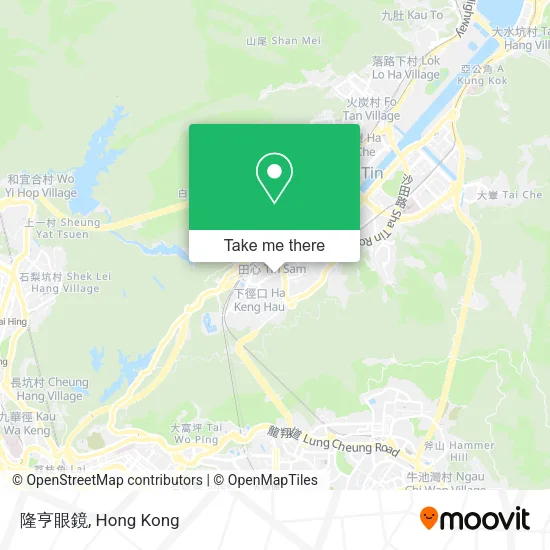 隆亨眼鏡地圖