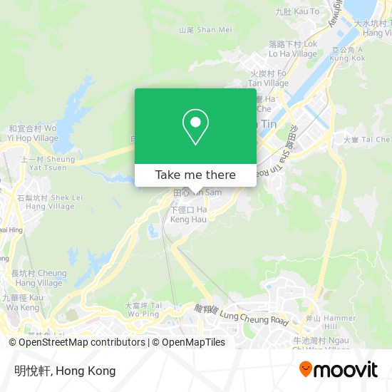 明悅軒 map