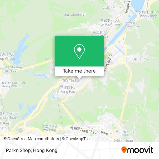Parkn Shop map