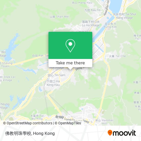 佛教明珠學校 map