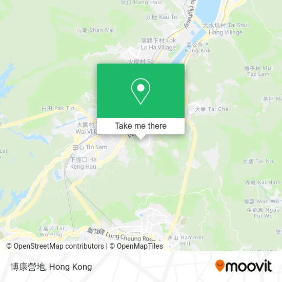 博康營地地圖