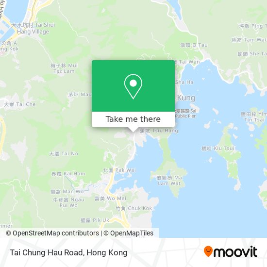 Tai Chung Hau Road map