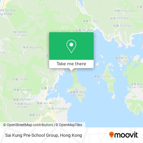 Sai Kung Pre-School Group map