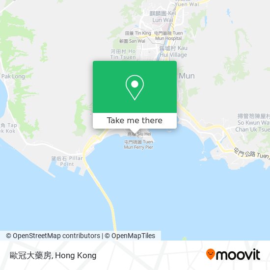 歐冠大藥房 map