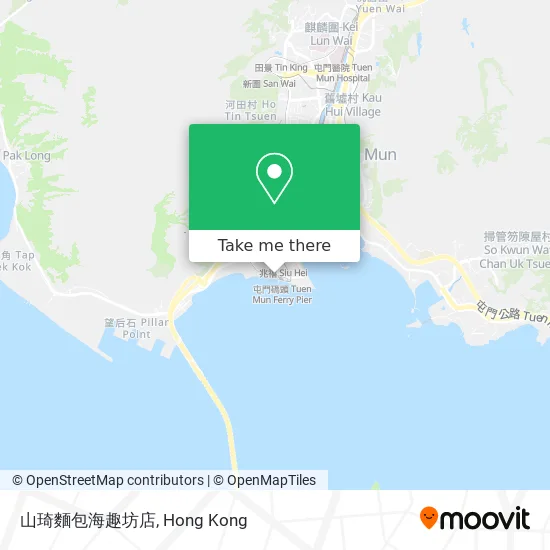 山琦麵包海趣坊店 map