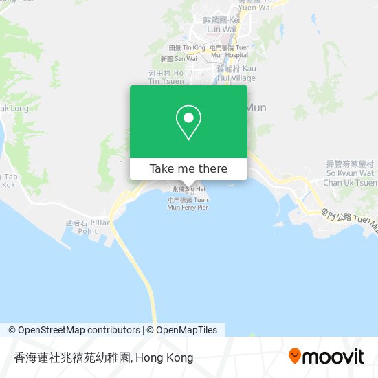 香海蓮社兆禧苑幼稚園地圖